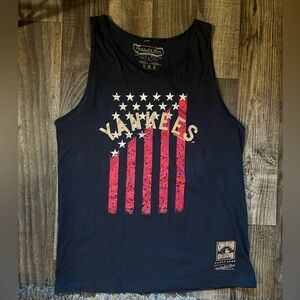 Men’s Yankees American flag tank top